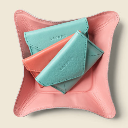 CASUPO Small Leather Goods Travel valet tray - Pink