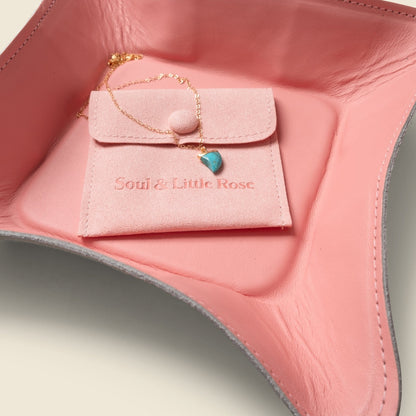 CASUPO Small Leather Goods Travel valet tray - Pink