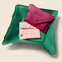 CASUPO Small Leather Goods Travel valet tray - Green