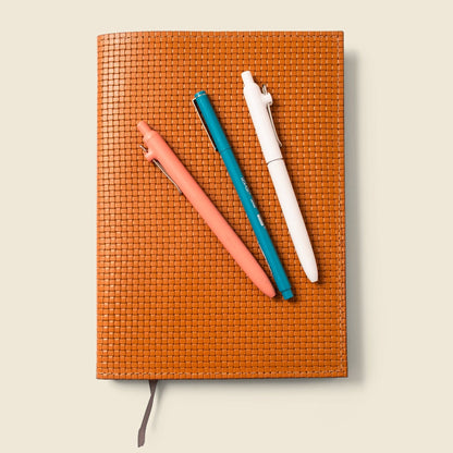 Refillable A5 Leather Notebook Cover – Tan Limited Edition