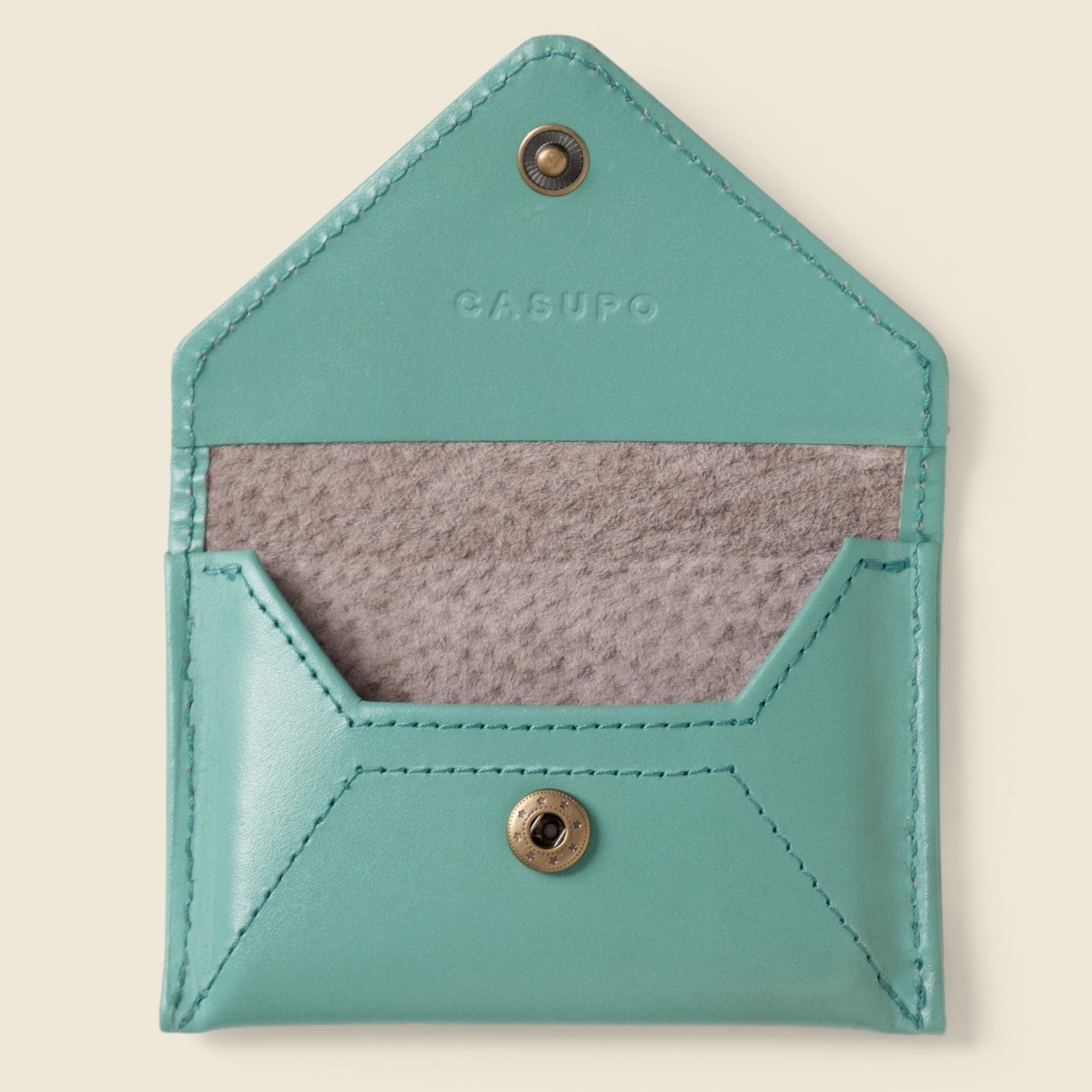 CASUPO Envelope Wallet Mini Envelope Wallet With RFID protection - Teal