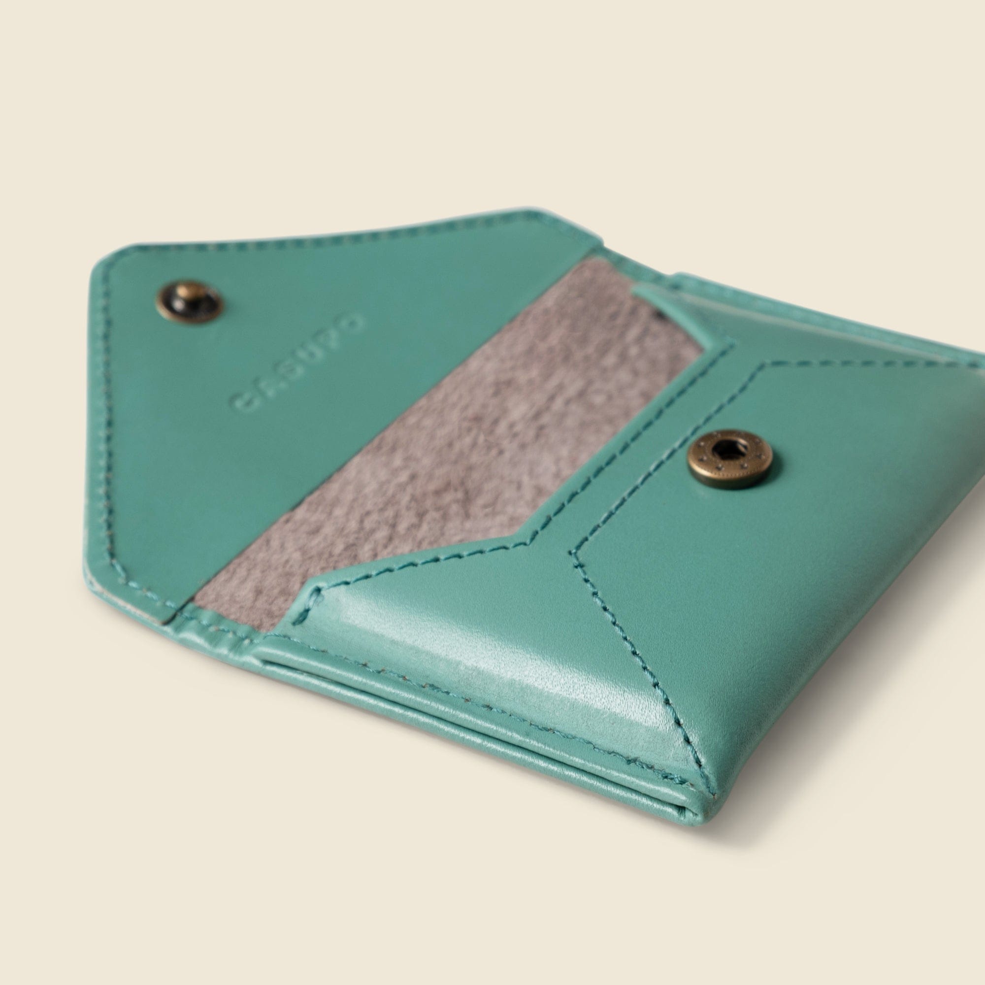 CASUPO Envelope Wallet Mini Envelope Wallet With RFID protection - Teal