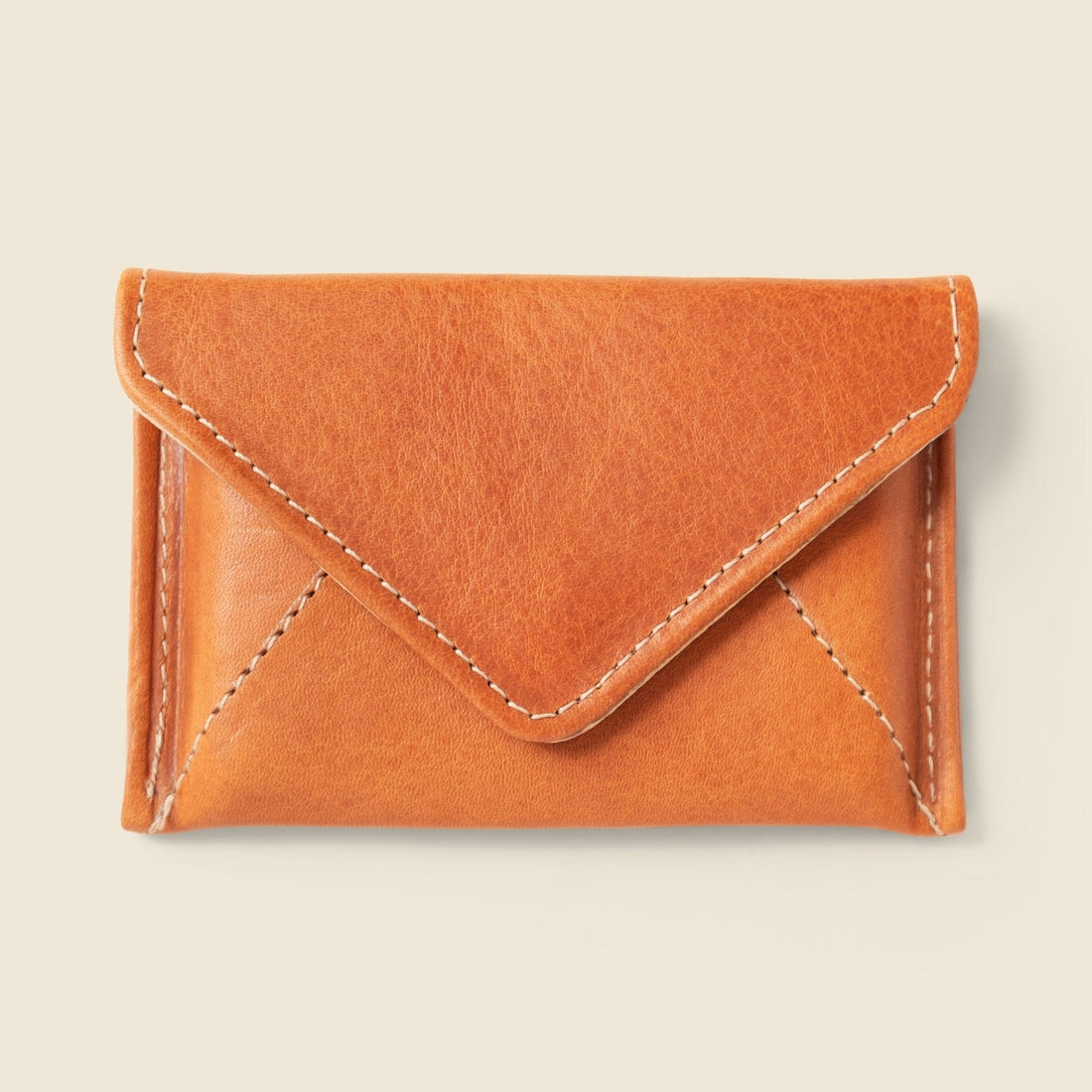 Mini Envelope Wallet with RFID Protection - Natural