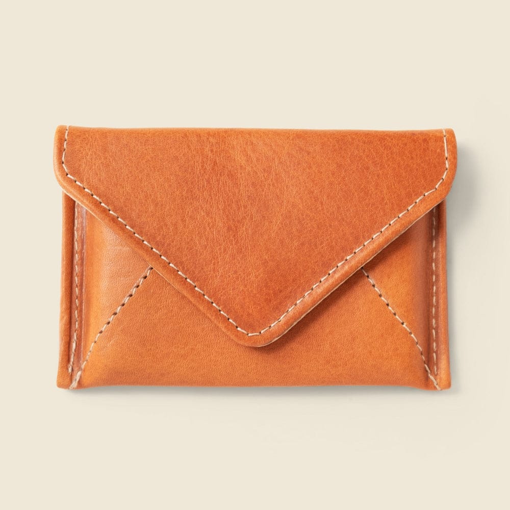 CASUPO Envelope Wallet Mini Envelope Wallet with RFID Protection - Natural