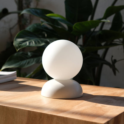 Misewell Lamps White Matte / On/Off Monroe Table Lamp