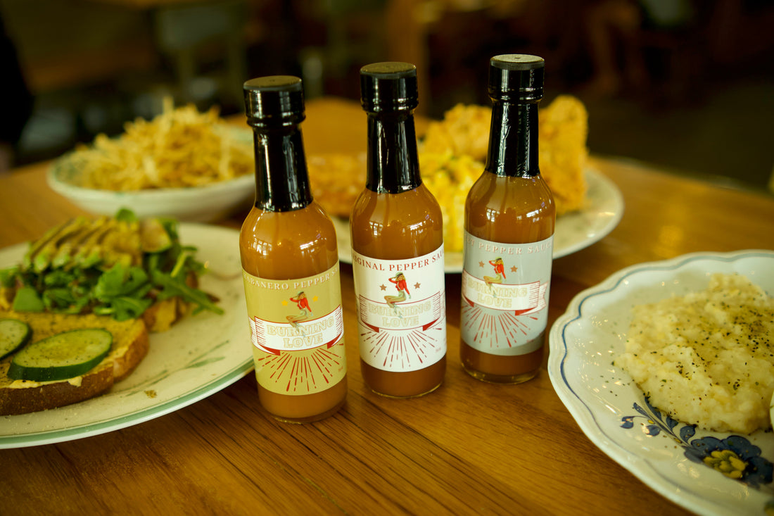 Lady May’s Hot Sauce 3-Pack Bundle – Original, Habanero &amp; Sweet Heat – Small Batch, Farm Picked, Restaurant Made – Gift Set of 3 Bottles