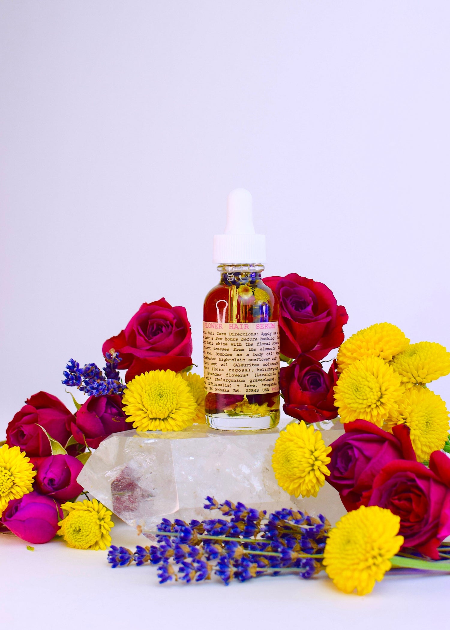 plant makeup Wild Flower Hair Serum