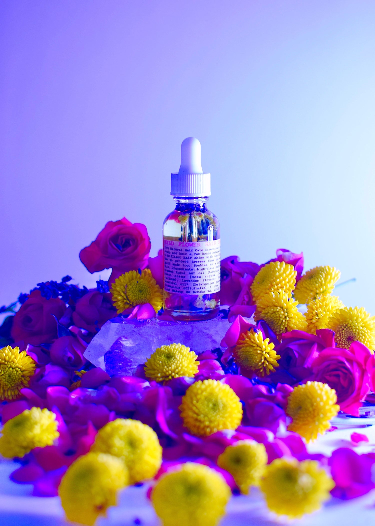 plant makeup Wild Flower Hair Serum