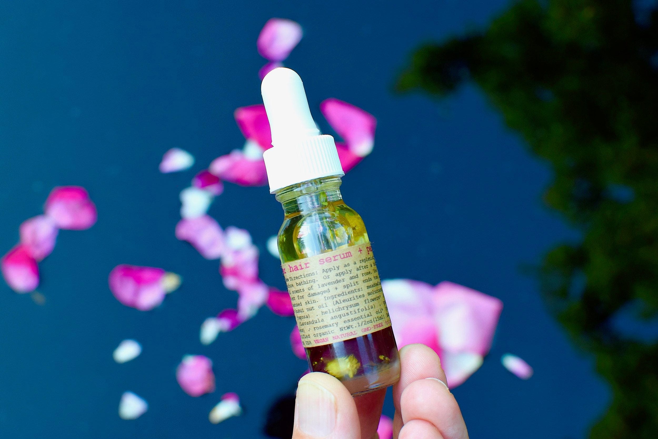 plant makeup Wild Flower Hair Serum