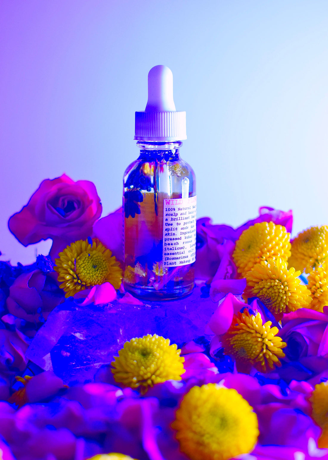 plant makeup Wild Flower Hair Serum
