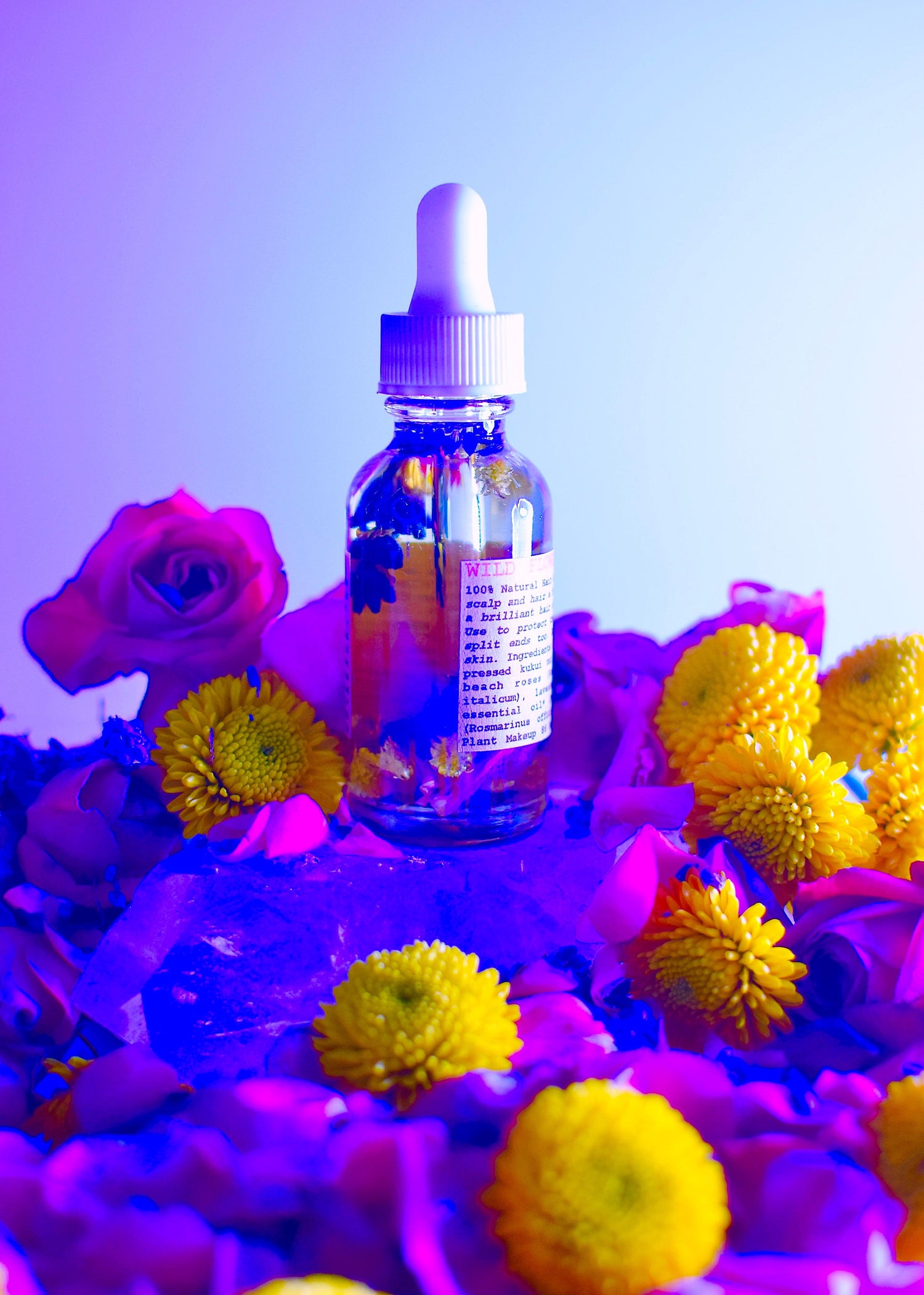 plant makeup Wild Flower Hair Serum