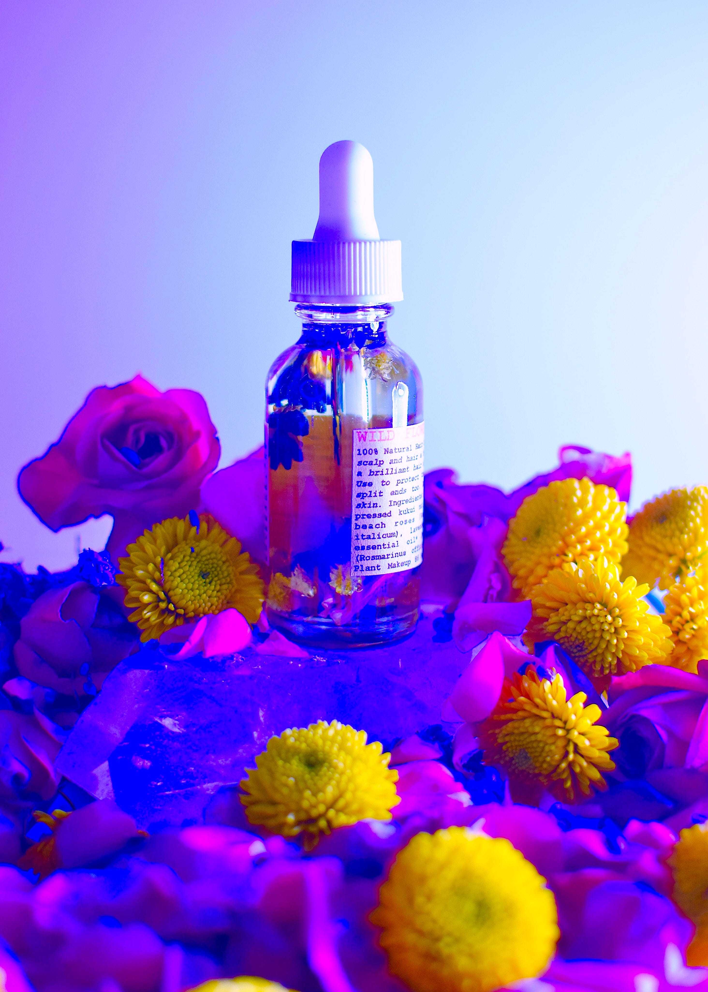 plant makeup Wild Flower Hair Serum
