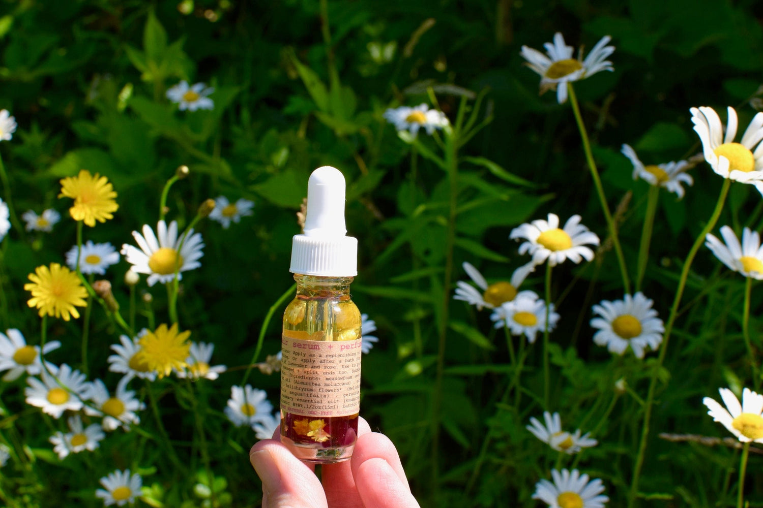 plant makeup Wild Flower Hair Serum
