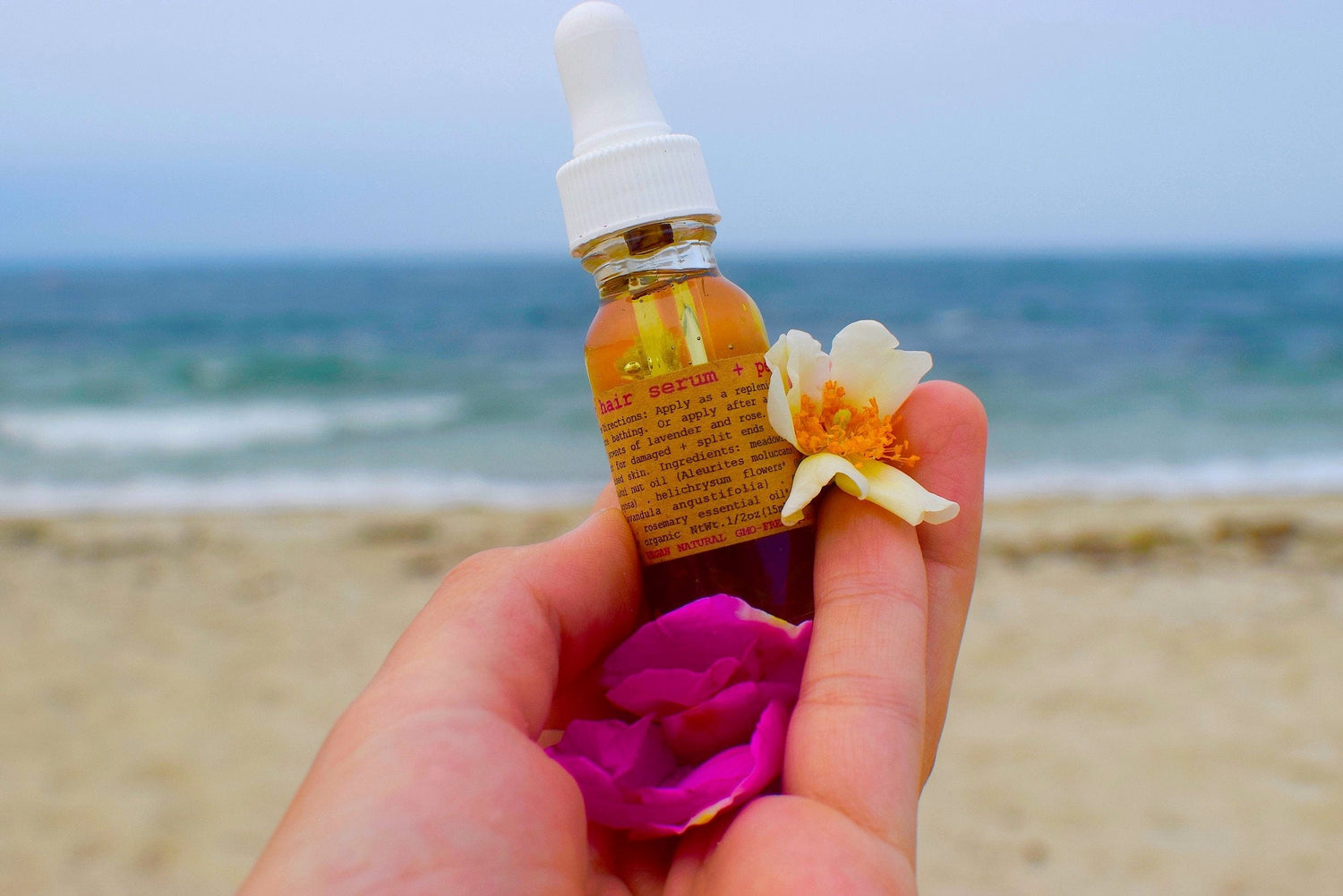 plant makeup Wild Flower Hair Serum