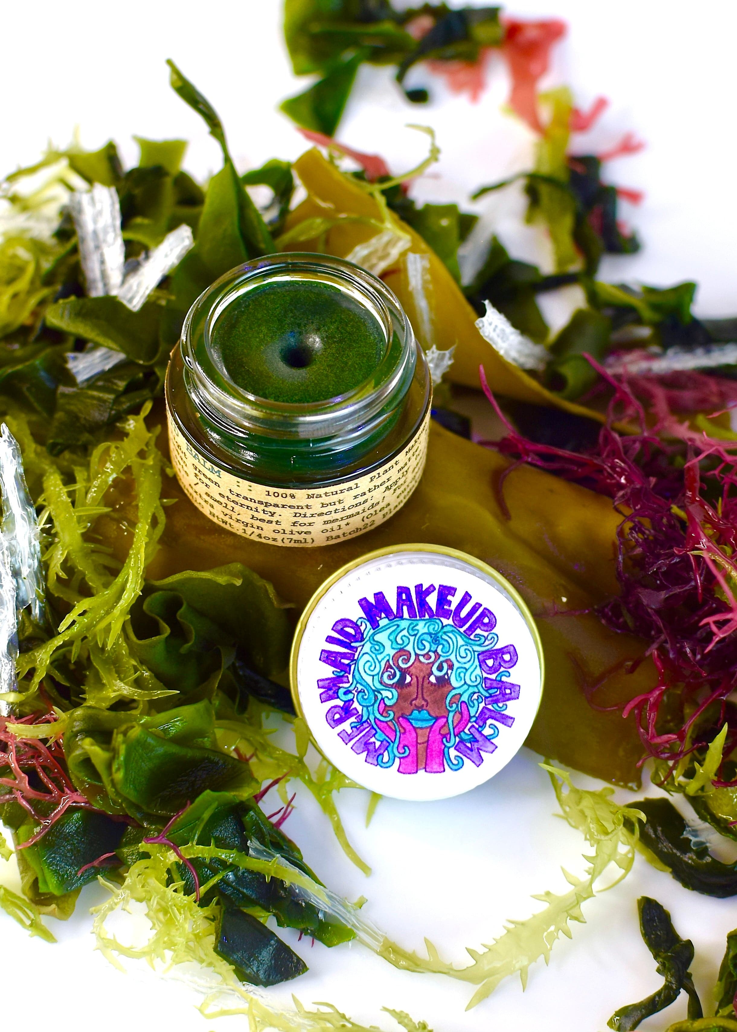 plant makeup Mermaid Makeup Balm