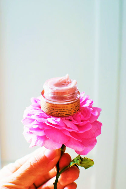 plant makeup Strawberry Dreamsicle Lip Balm Scrub