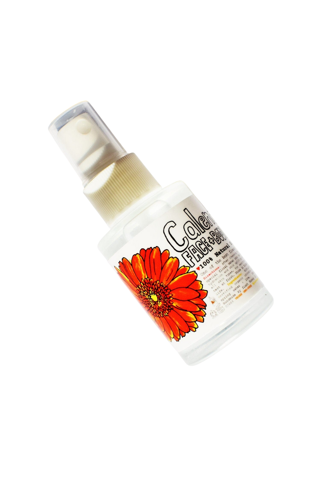 plant makeup Calendula Face + Body Mist