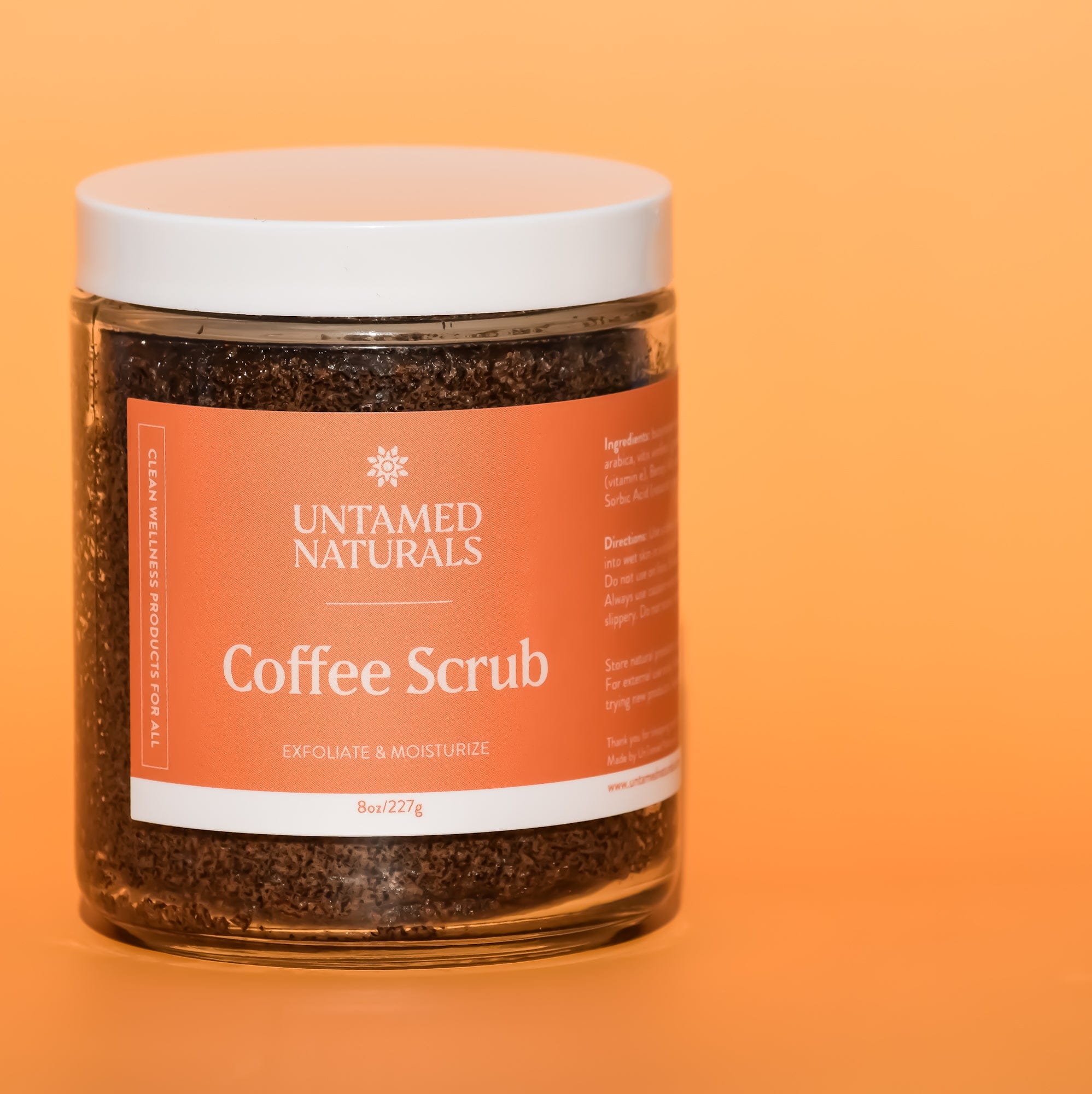 UnTamed Naturals All Products 8oz Coffee Body Scrub