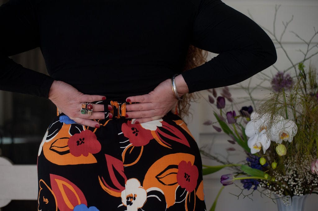 Field Day Skirt Trices Skirt in Abstract Floral