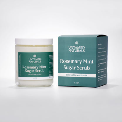 UnTamed Naturals All Products 8oz Rosemary Mint Body Scrub