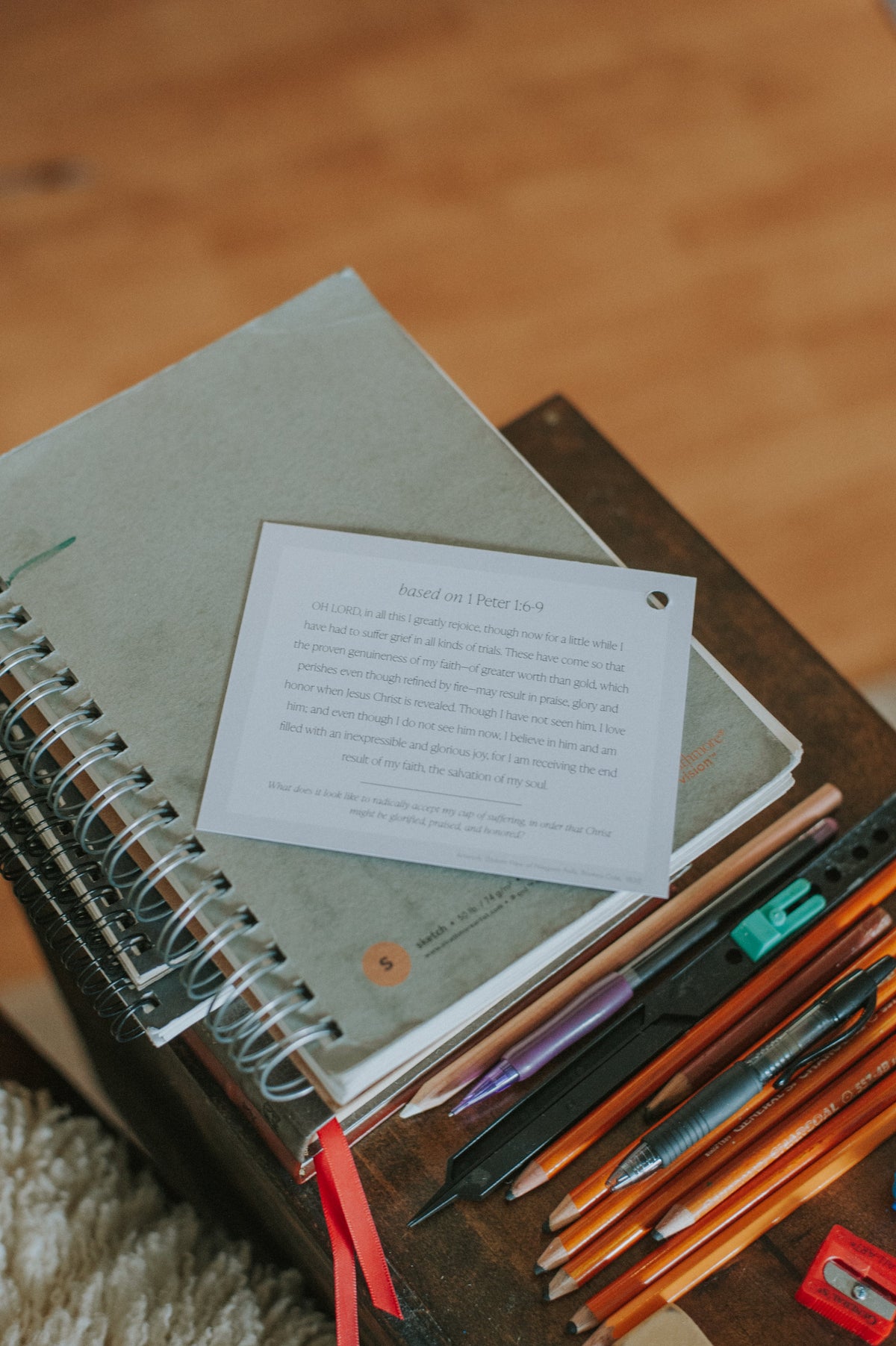 A Hunger &amp; A Hope Scripture Prayer Cards