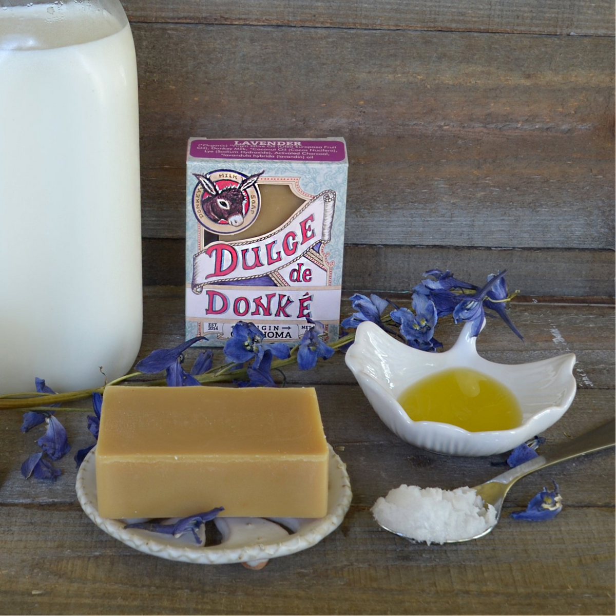 Lavender Donkey Milk Soap 4.5 oz
