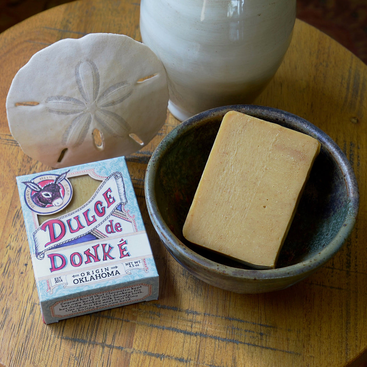 Orange Turmeric Donkey Milk Soap 4.5 oz