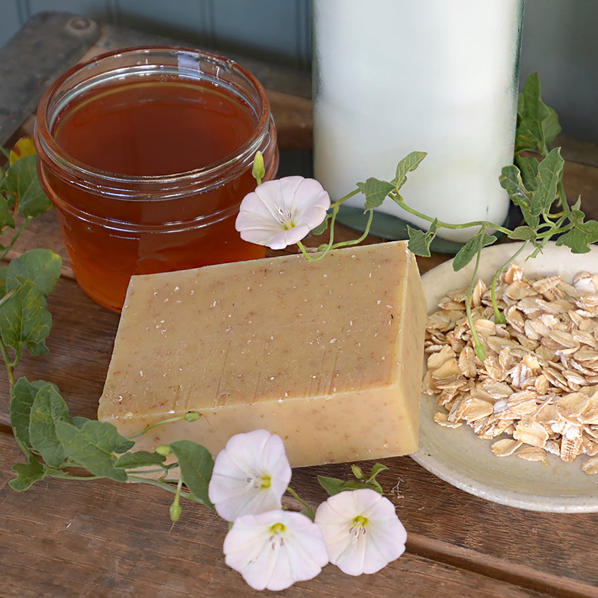 Colloidal Oat &amp; Honey Donkey Milk Soap 4.5 oz