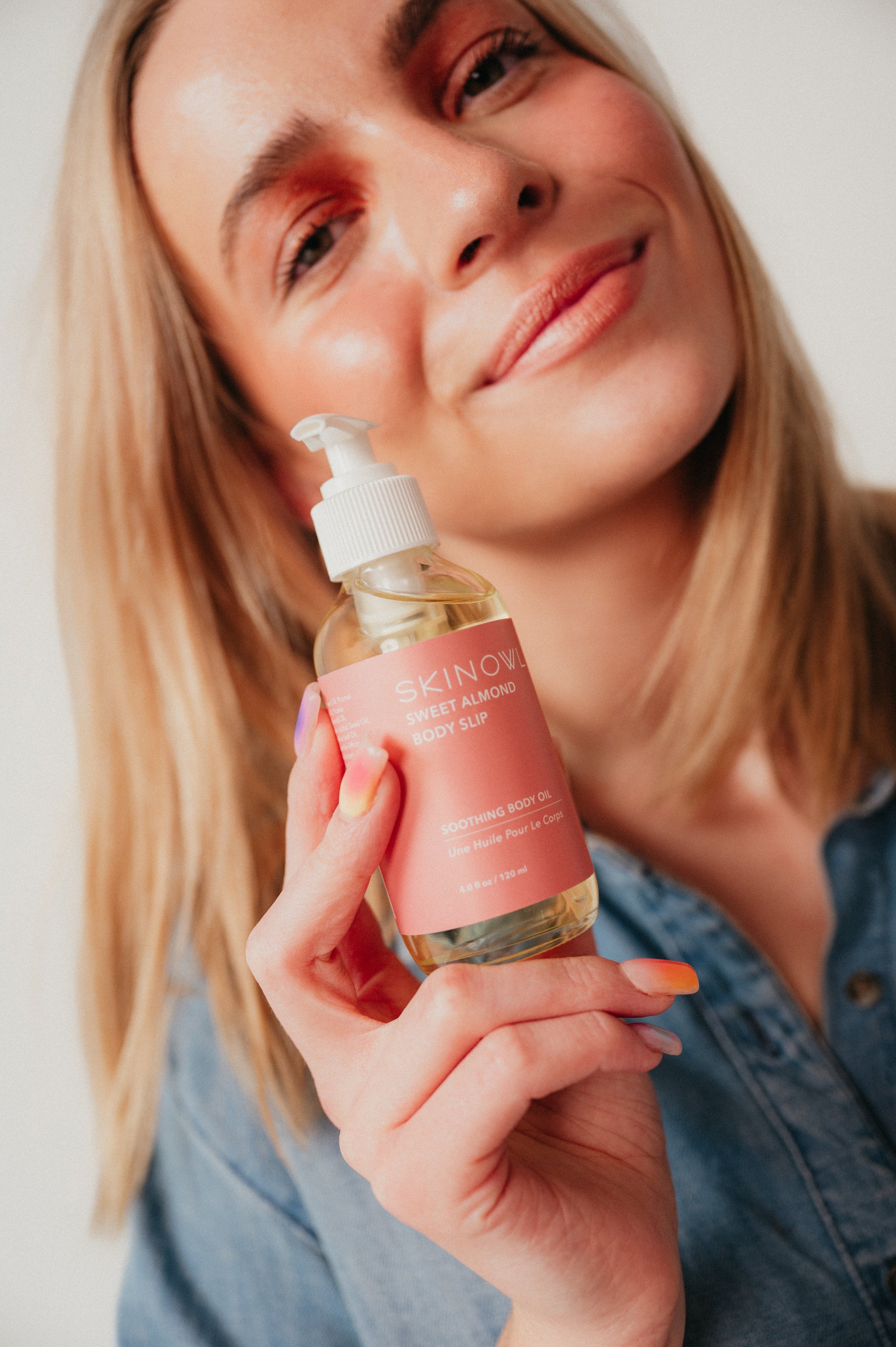 SkinOwl Skincare 4 oz. Sweet Almond Body Slip