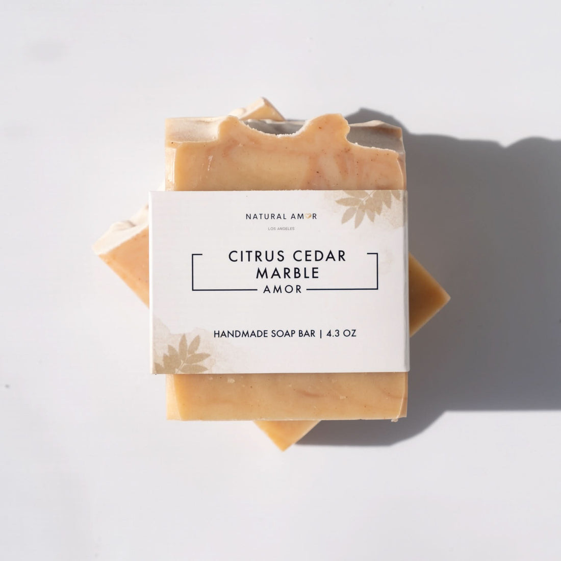 Citrus Cedar Marble Soap Bar - My American Goods