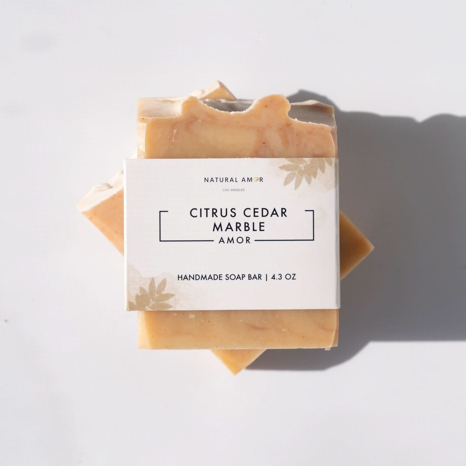Citrus Cedar Marble Soap Bar - My American Goods