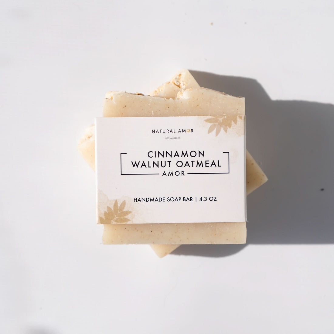 Cinnamon Walnut Oatmeal Soap Bar - My American Goods