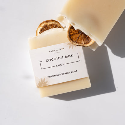 Coconut Milk Amor Soap Bar - My American Goods