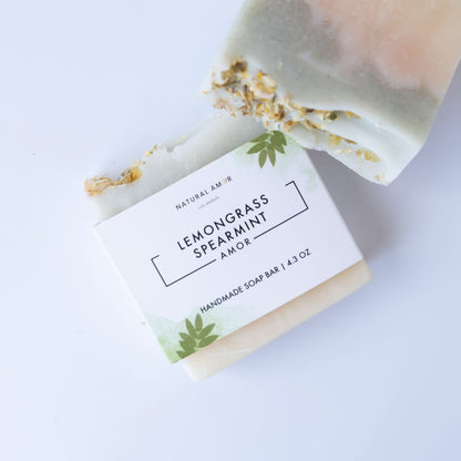 Lemongrass Spearmint Soap Bar - My American Goods
