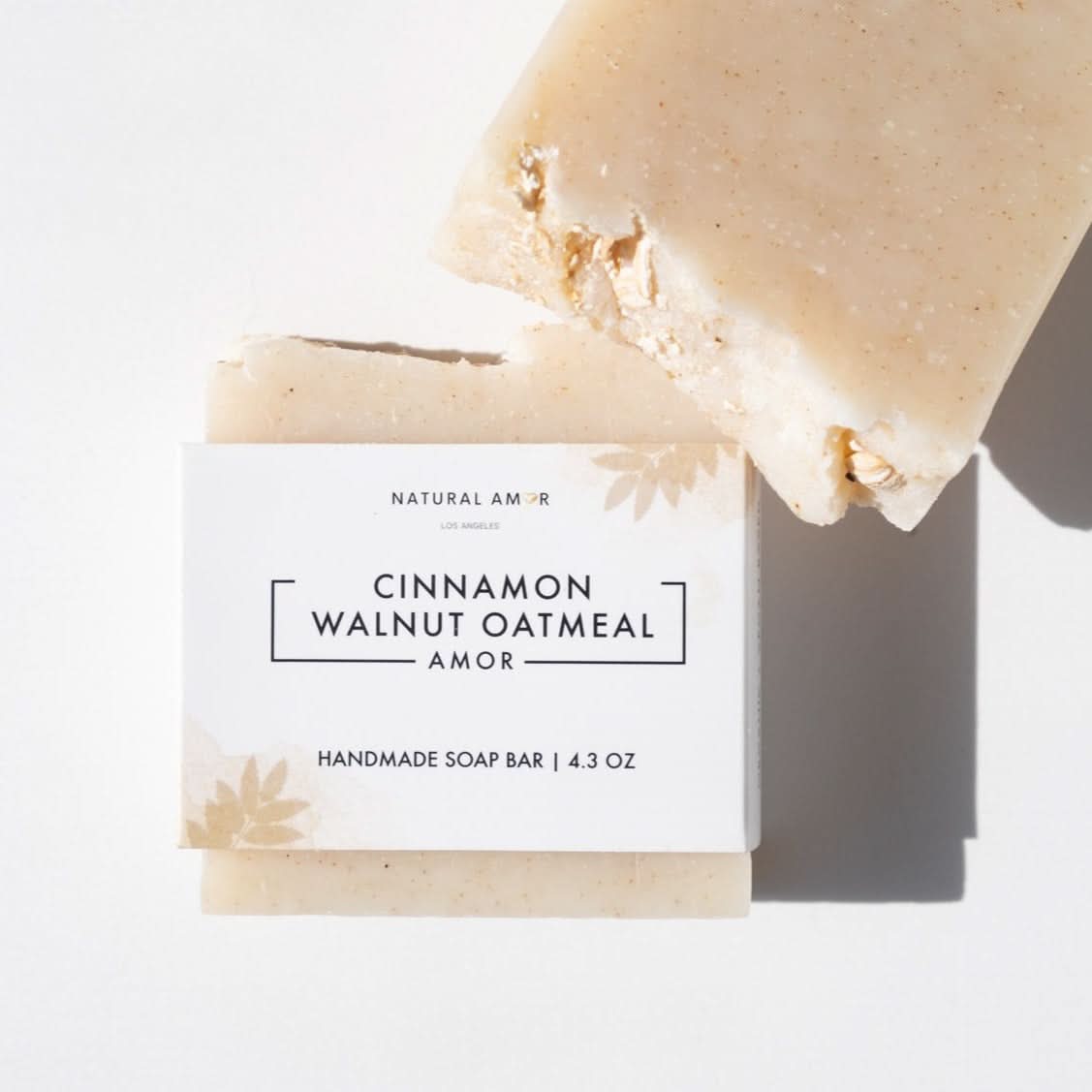 Cinnamon Walnut Oatmeal Soap Bar - My American Goods