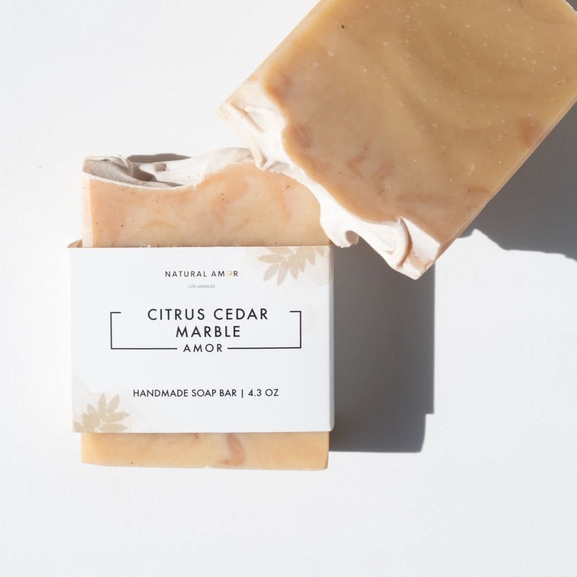 Citrus Cedar Marble Soap Bar - My American Goods