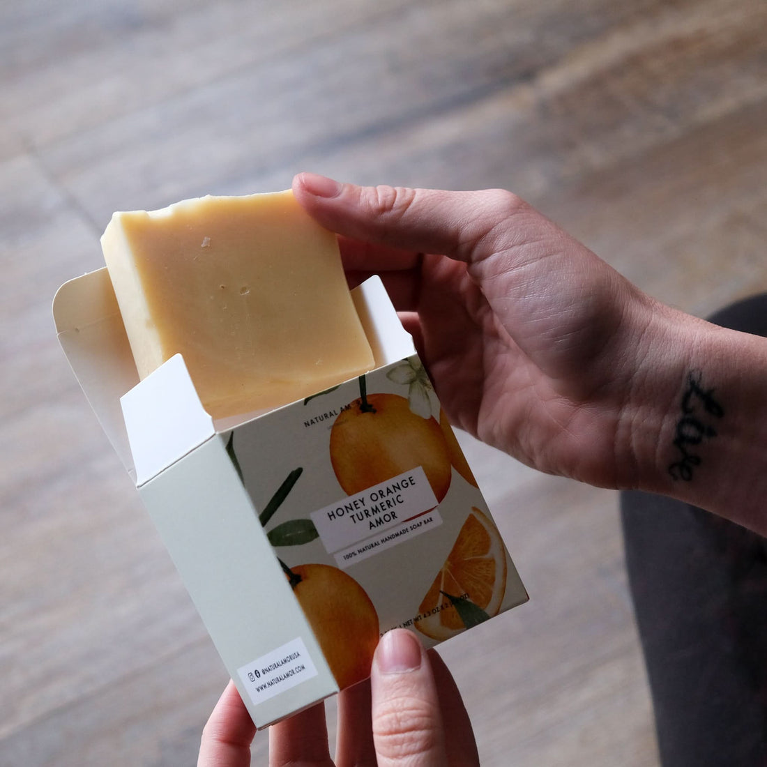 Honey Orange Turmeric Soap 2pk - My American Goods