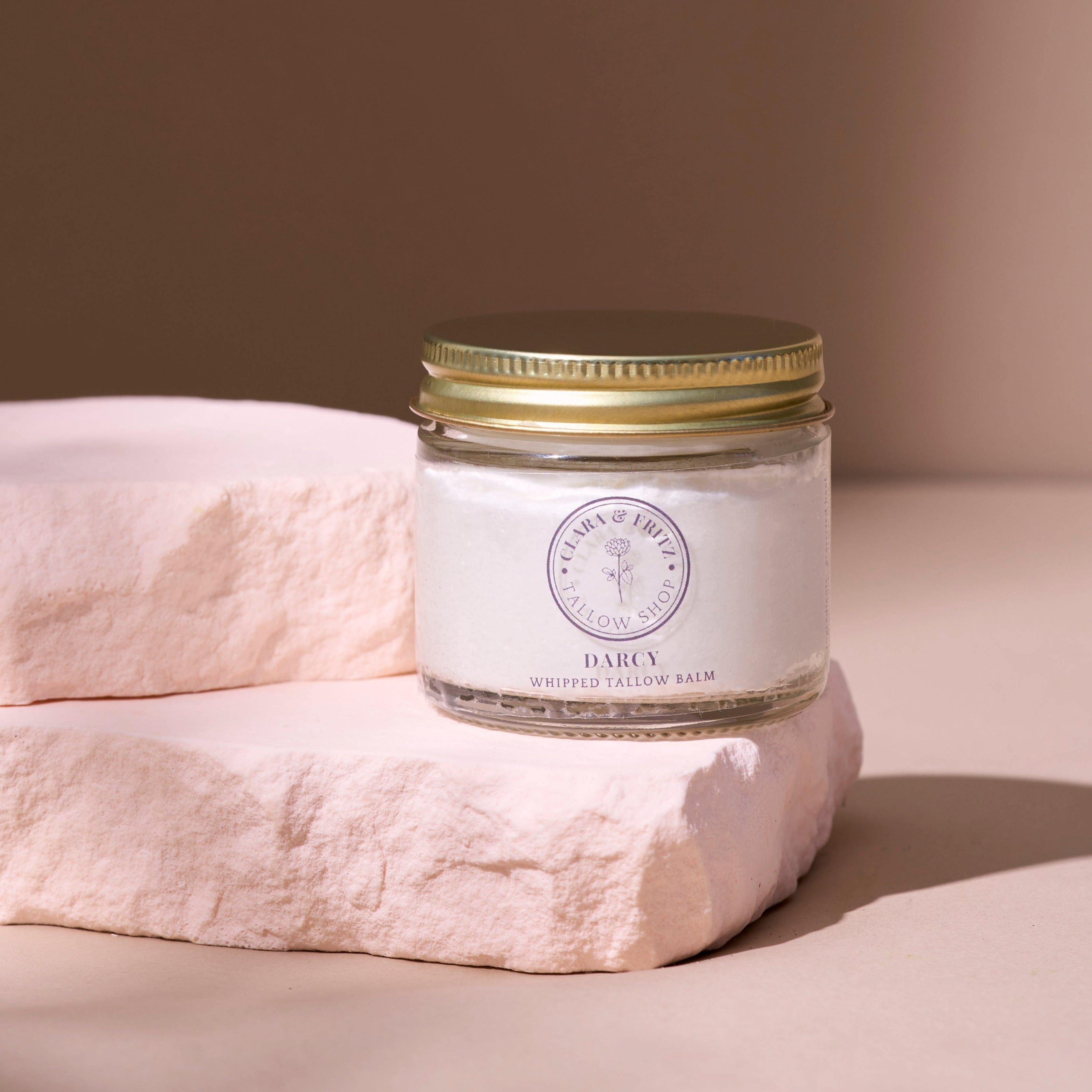 Darcy Frankincense &amp; Cedarwood Scented Whipped Tallow Balm - My American Goods
