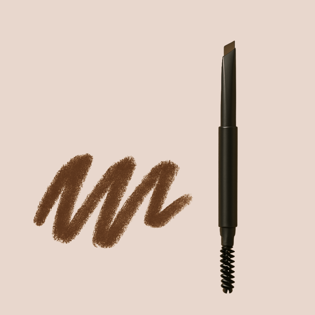 Taylor Made Organics brow pencil deep_brown Retractable Brow Pencil | brow enhancer
