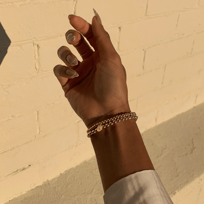 Cuffed by Nano LLC Old English Initial Juno Bracelet
