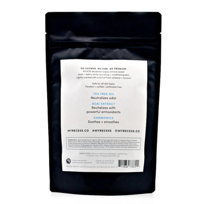 BODY 101: Deodorant Wipes (Pack of 15)