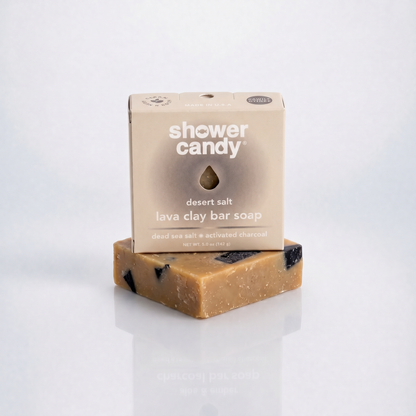 Desert Salt Lava Clay Body Wash Bar | Shower Candy