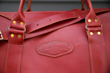 The Local Branch Duffle Day tripper / Oxblood Small Batch Roadtrip Duffle