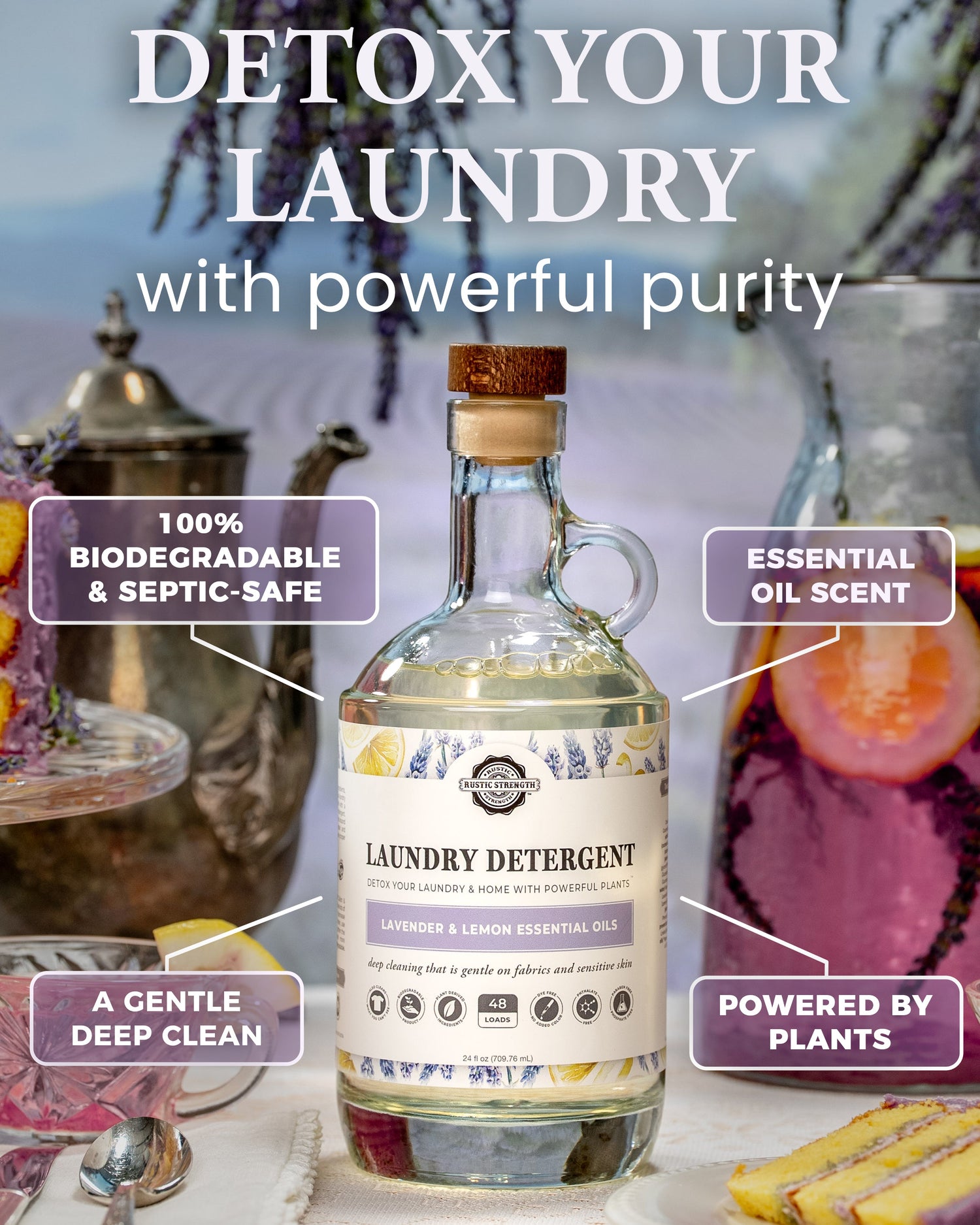 Laundry Detergent | Lavender &amp; Lemon