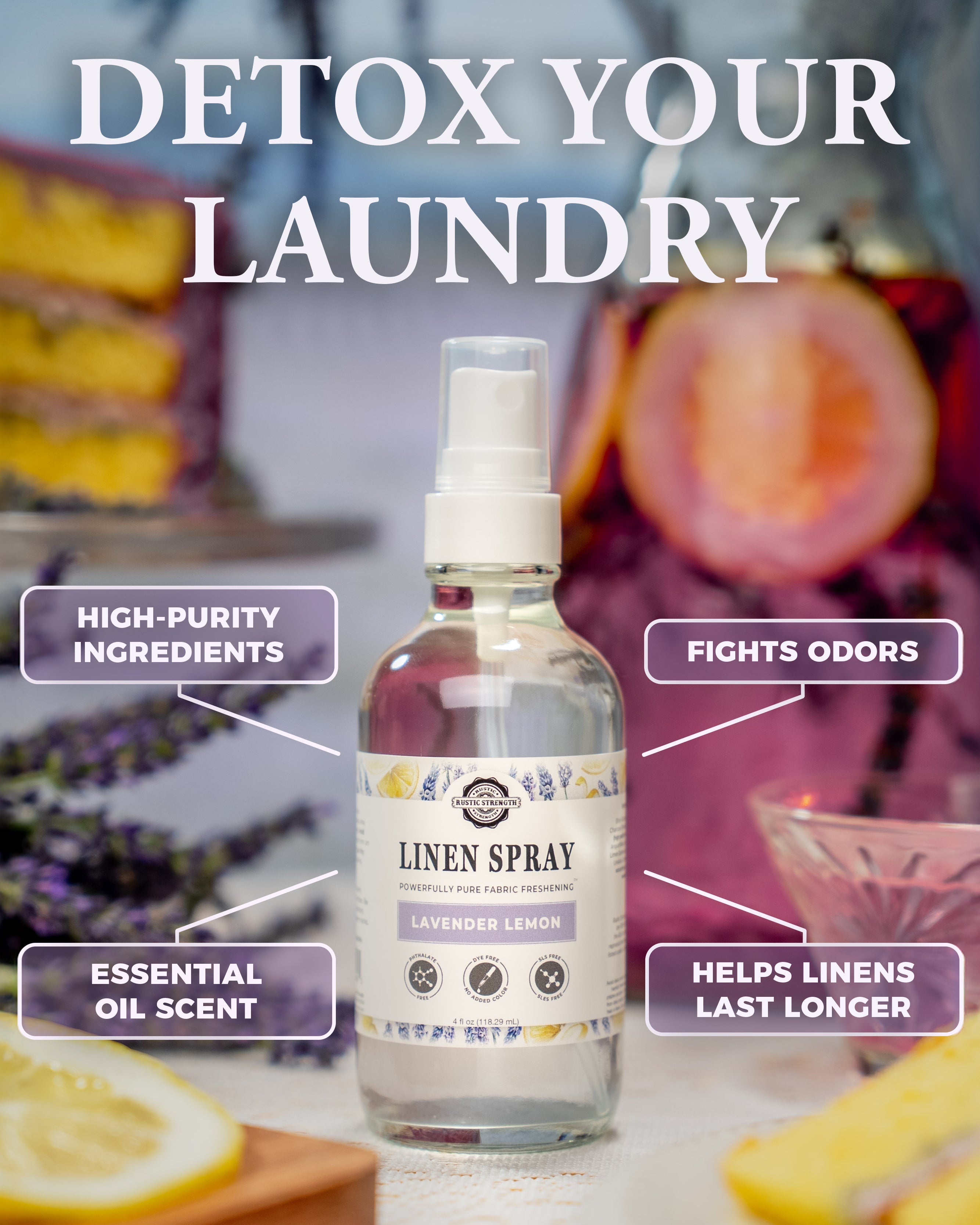 Linen Spray | Lavender &amp; Lemon
