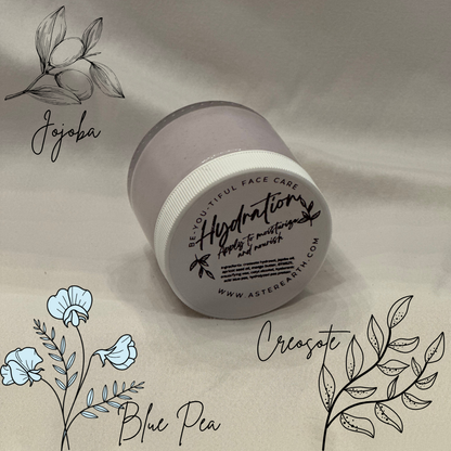 A round cosmetic jar labeled &
