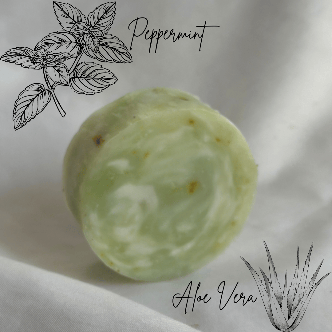 Aster Earth Aloe &amp; Peppermint Soap Bar
