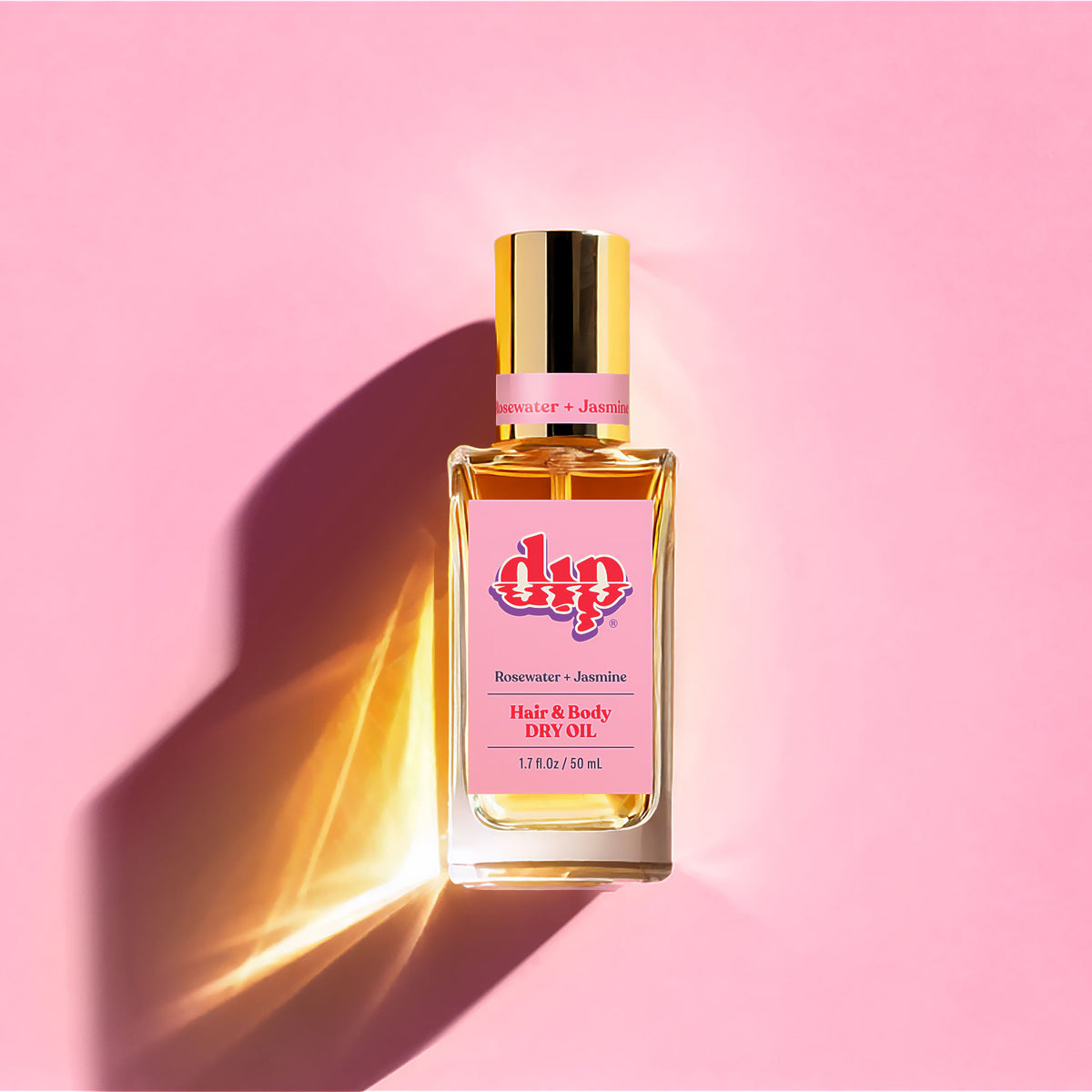 Dip Hair &amp; Body Dry Oil - Rosewater &amp; Jasmine