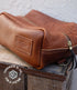 The Local Branch Leather Leather Dopp Kit