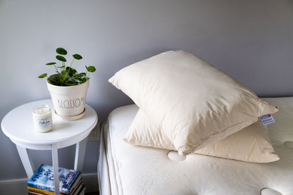 Down Alternative Pillow with Recycled Polyester Fill - My American Goods